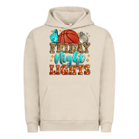 Pigment French Oak friday night lights basketball Urban Hoodie - Zillion Design Studio