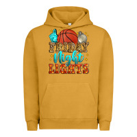 Pigment Peanut Butter friday night lights basketball Urban Hoodie - Zillion Design Studio