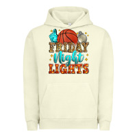 Pigment Pistachio friday night lights basketball Urban Hoodie - Zillion Design Studio