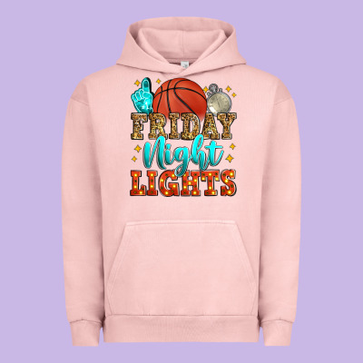 Friday Night Lights Basketball Urban Hoodie Designed By Zillion Design Studio