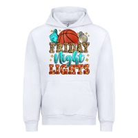 White friday night lights basketball Urban Hoodie - Zillion Design Studio