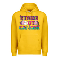 Lemon Strike Out Cancer Baseball Premium Hoodie - texasbilliewilder