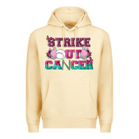 Pina Colada Strike Out Cancer Baseball Premium Hoodie - texasbilliewilder