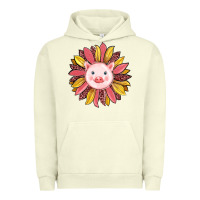 Pigment Pistachio pig sunflower Urban Hoodie - RanaPortraitStore