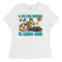 White easter a lot can happen in three days western sunflowers Ladies Tee - Artiststas