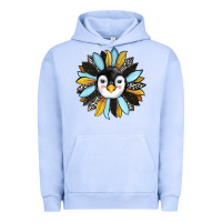Pigment Grape Ice penguin sunflower Urban Hoodie - RanaPortraitStore