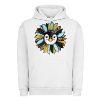 Pigment Lunar Rock penguin sunflower Urban Hoodie - RanaPortraitStore