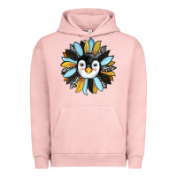 Pigment Salmon penguin sunflower Urban Hoodie - RanaPortraitStore