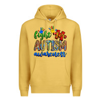 Antique Gold fight for autism awareness Premium Hoodie - Zillion Design Studio