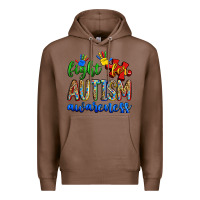 Chestnut fight for autism awareness Premium Hoodie - Zillion Design Studio