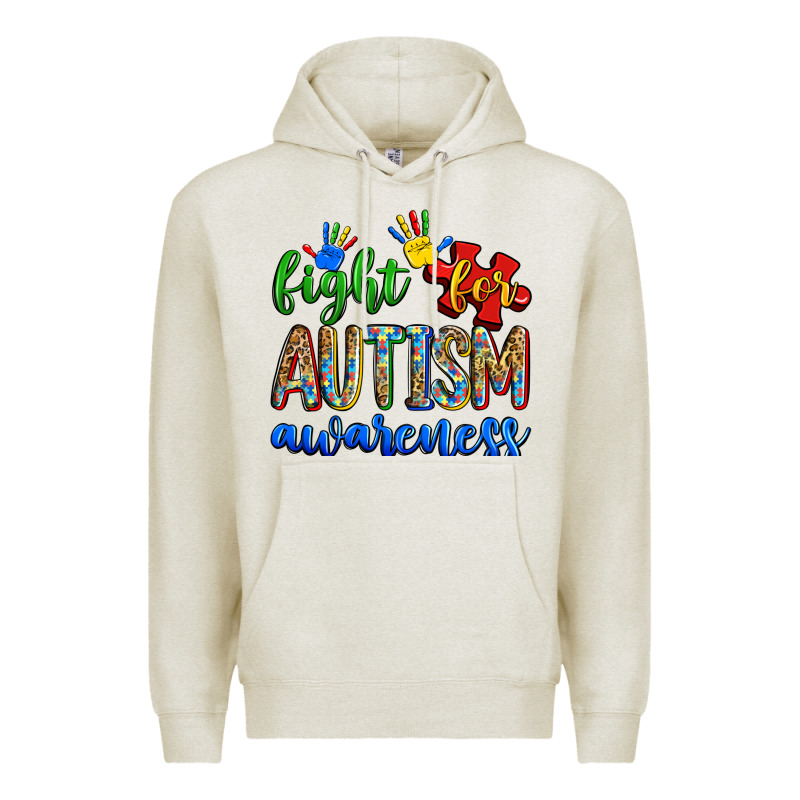 Fight For Autism Awareness Premium Hoodie by Zillion Design Studio | Teevron