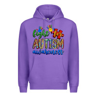 Purple fight for autism awareness Premium Hoodie - Zillion Design Studio