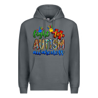 Rock fight for autism awareness Premium Hoodie - Zillion Design Studio