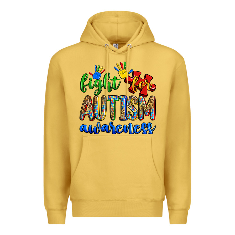 Fight For Autism Awareness Premium Hoodie by Zillion Design Studio | Teevron