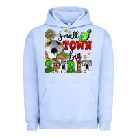 Pigment Grape Ice small town big spirit soccer Urban Hoodie - Zillion Design Studio