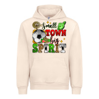 Sandshell small town big spirit soccer Urban Hoodie - Zillion Design Studio