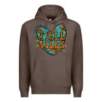 Coffee fall vibes heart Premium Hoodie - RanaPortraitStore