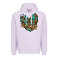 Lilac fall vibes heart Premium Hoodie - RanaPortraitStore