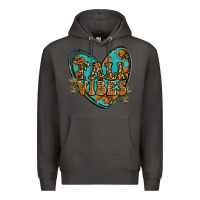 Smoke fall vibes heart Premium Hoodie - RanaPortraitStore