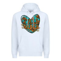 White fall vibes heart Premium Hoodie - RanaPortraitStore