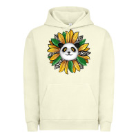 Pigment Pistachio panda sunflower Urban Hoodie - RanaPortraitStore
