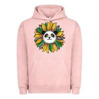 Pigment Salmon panda sunflower Urban Hoodie - RanaPortraitStore