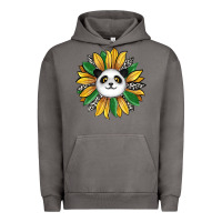Pigment Tornado panda sunflower Urban Hoodie - RanaPortraitStore