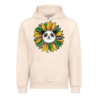 Sandshell panda sunflower Urban Hoodie - RanaPortraitStore