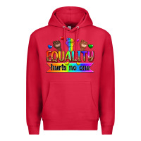 Cardinal equality hurts no one Premium Hoodie - Zillion Design Studio