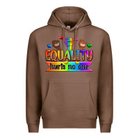 Chestnut equality hurts no one Premium Hoodie - Zillion Design Studio