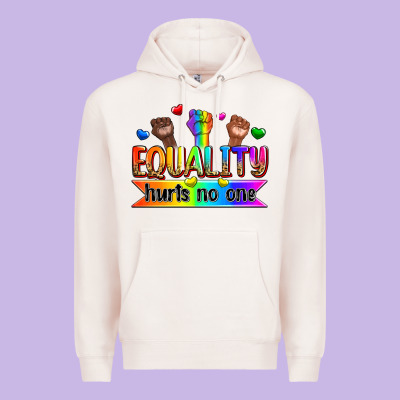 Equality Hurts No One Premium Hoodie Designed By Zillion Design Studio
