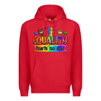 Red equality hurts no one Premium Hoodie - Zillion Design Studio