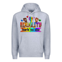 Equality Hurts No One Premium Hoodie | Teevron