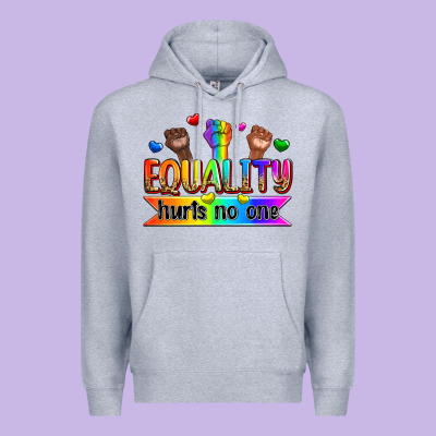 Equality Hurts No One Premium Hoodie Designed By Zillion Design Studio