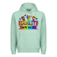 Seafoam equality hurts no one Premium Hoodie - Zillion Design Studio