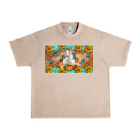 French Oak Goat Family Fall Pumpkins Urban Heavy Tee - Artiststas