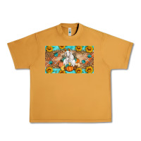 Peanut Butter Goat Family Fall Pumpkins Urban Heavy Tee - Artiststas