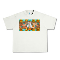 Pistachio Goat Family Fall Pumpkins Urban Heavy Tee - Artiststas