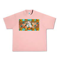 Salmon Goat Family Fall Pumpkins Urban Heavy Tee - Artiststas