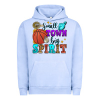 Pigment Grape Ice small town big spirit basketball Urban Hoodie - Zillion Design Studio