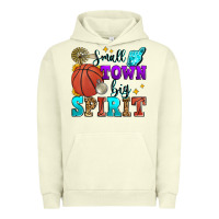 Small Town Big Spirit Basketball Urban Hoodie | Teevron