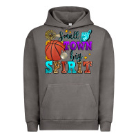 Pigment Tornado small town big spirit basketball Urban Hoodie - Zillion Design Studio