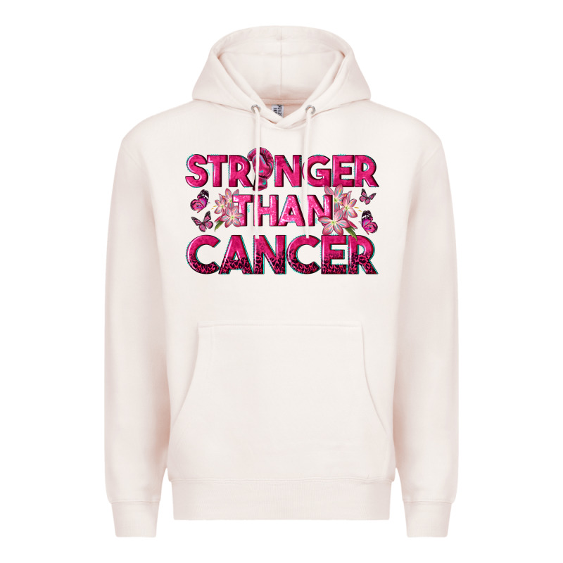 Stronger Than Cancer Premium Hoodie by texasbilliewilder | Teevron