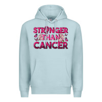 Blue Mist Stronger Than Cancer Premium Hoodie - texasbilliewilder