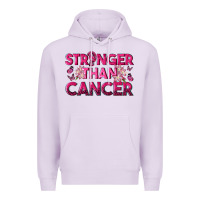Lilac Stronger Than Cancer Premium Hoodie - texasbilliewilder