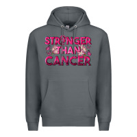 Rock Stronger Than Cancer Premium Hoodie - texasbilliewilder