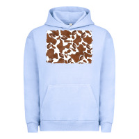 Pigment Grape Ice distressed chocolate milkshake cowhide Urban Hoodie - RanaPortraitStore