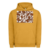 Pigment Peanut Butter distressed chocolate milkshake cowhide Urban Hoodie - RanaPortraitStore