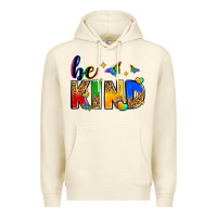 Sandshell be kind Premium Hoodie - Zillion Design Studio