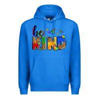 True Royal be kind Premium Hoodie - Zillion Design Studio